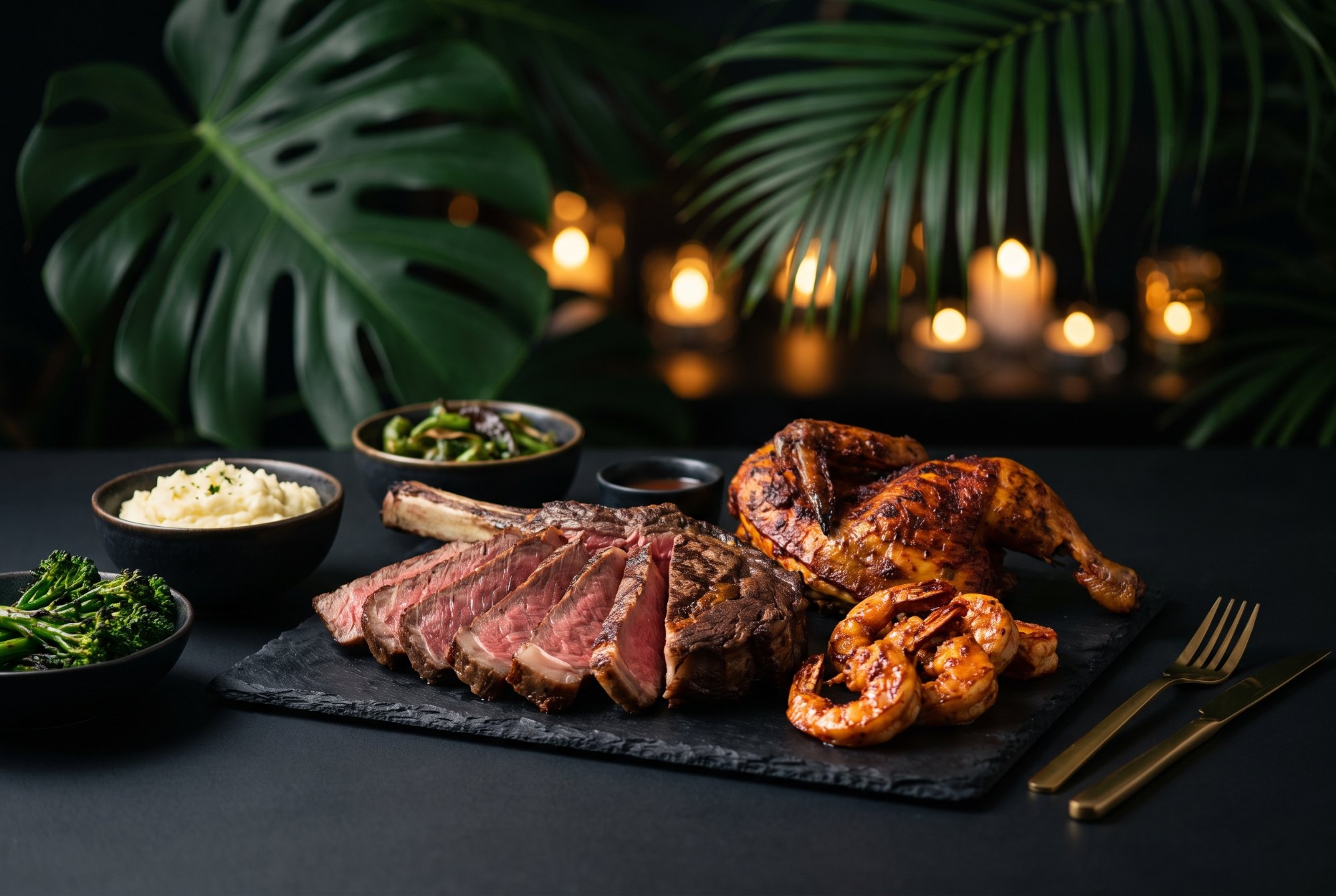 Late-night dining dish at Monarca, a trendy restaurant and supper club in Gastown, Vancouver